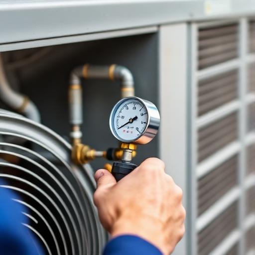Refrigerant pressure check