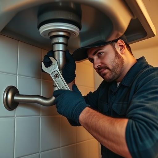 Under-sink pipe repair